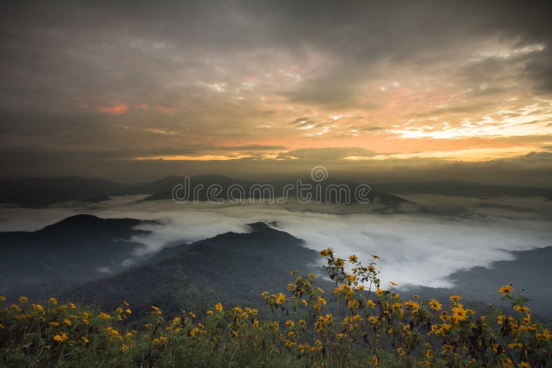 Phu Poao, Chiang Rai, Thailand stock photography Phu Poao, Chiang Rai, Thailand stock photography