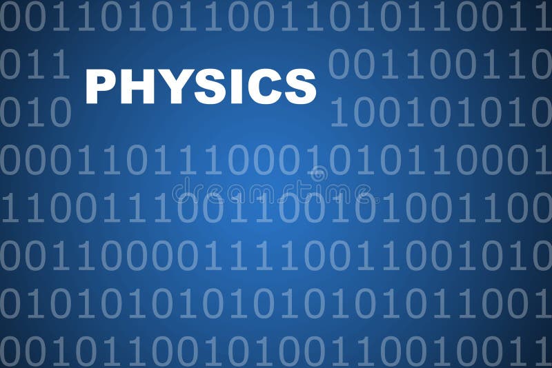 Physics Abstract Background Stock Illustration - Illustration of