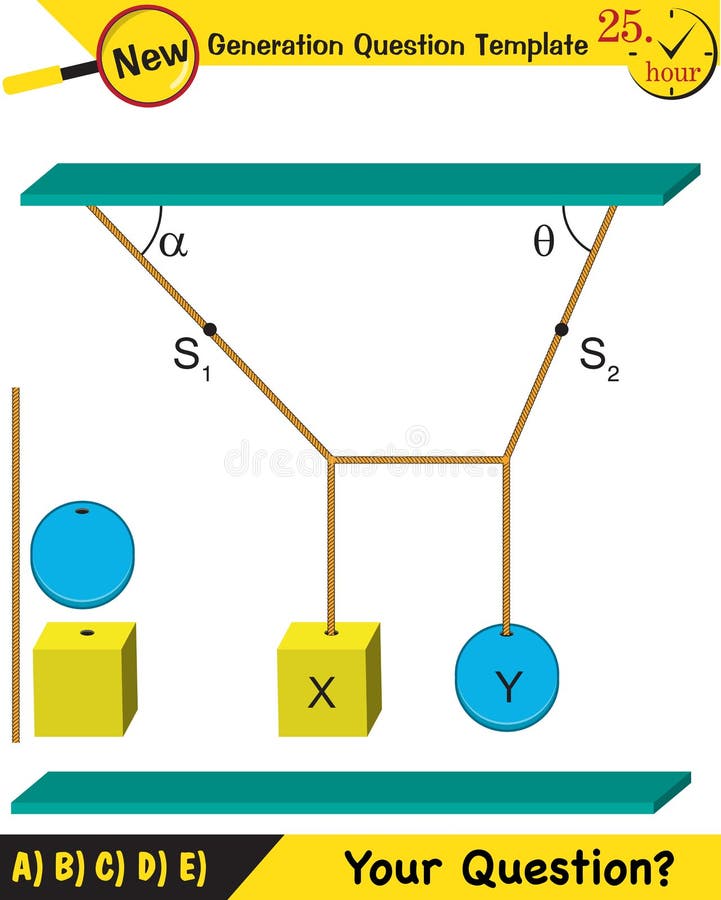 Physics, Experimental Verification of Lamiâ€™s Theorem vector illustration