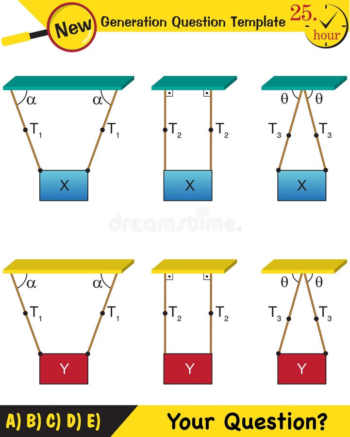 Physics, Experimental Verification of Lamiâ€™s Theorem vector illustration
