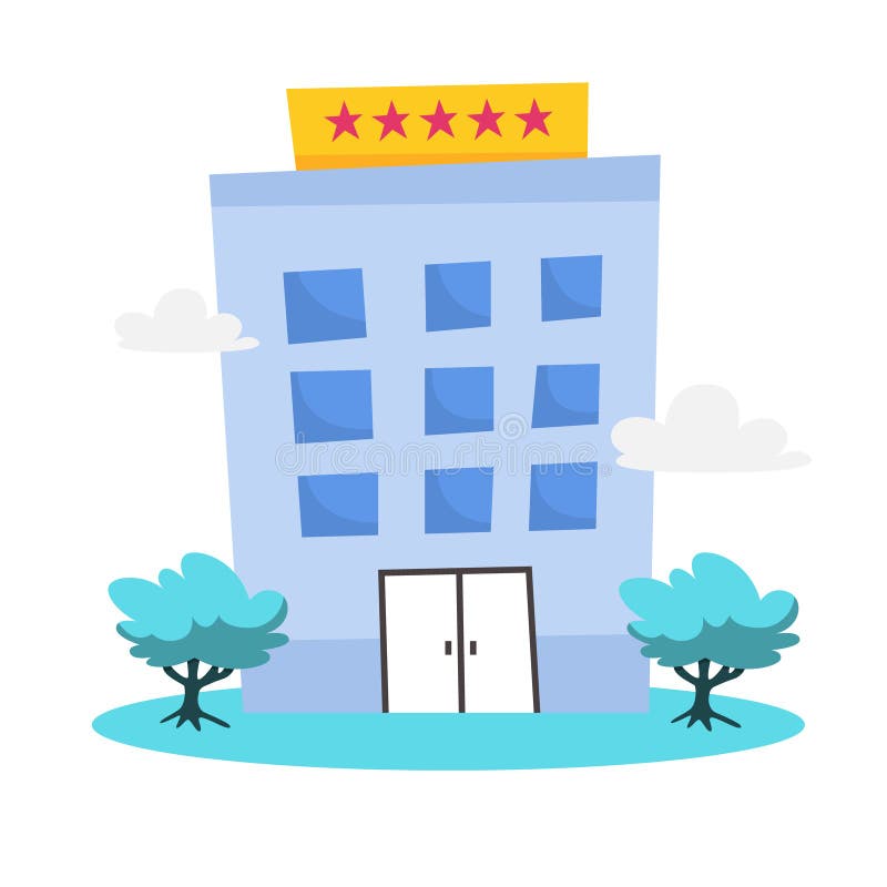 Pi?? Gwiazdowa Hotelowa ikona Miastowa architektura, nowożytny miejsce ilustracja wektor Pi?? Gwiazdowa Hotelowa ikona Miastowa architektura, nowożytny miejsce ilustracja wektor