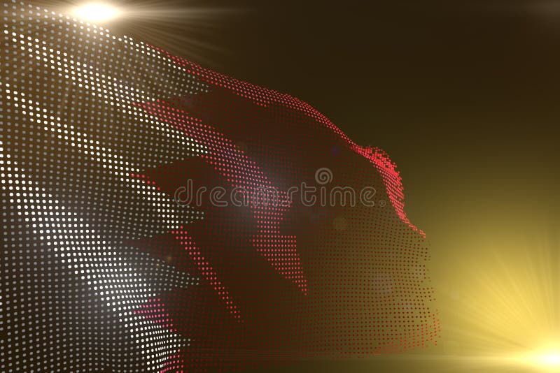 Piacevole qualsiasi illustrazione della bandiera 3d di occasione - l'illustrazione di ciao-tecnologia della bandiera del Bahrain royalty illustrazione gratis Piacevole qualsiasi illustrazione della bandiera 3d di occasione - l'illustrazione di ciao-tecnologia della bandiera del Bahrain royalty illustrazione gratis