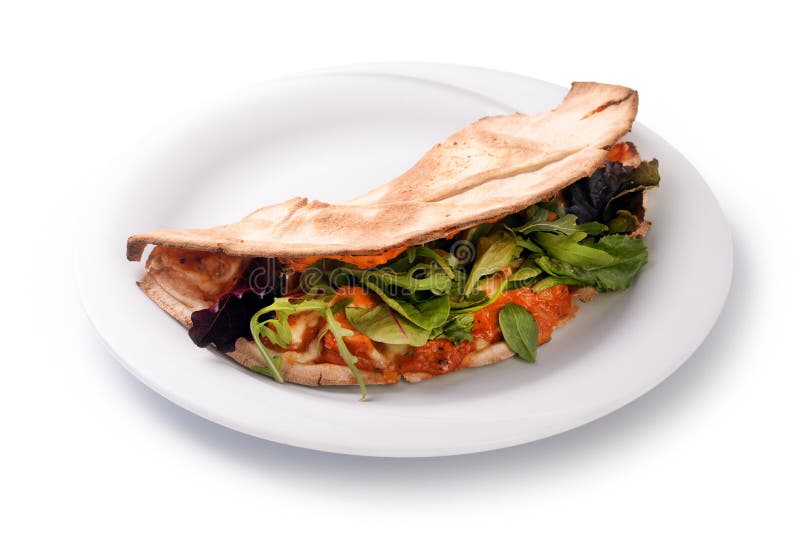 Piadina с томатами и сыром стоковое фото rf Piadina с томатами и сыром стоковое фото rf