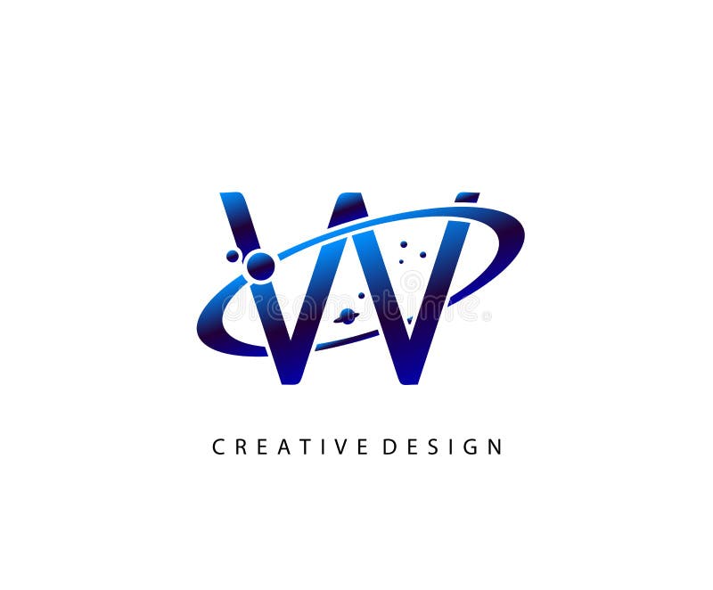 Pianeta di lettera. modello di progettazione di un logo per la forma a anello rotondo di un logo di un anello di cerchio logo di u illustrazione vettoriale