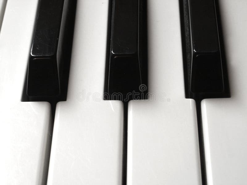 Piano foto de archivo