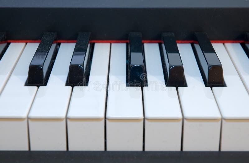 Piano fingerboard