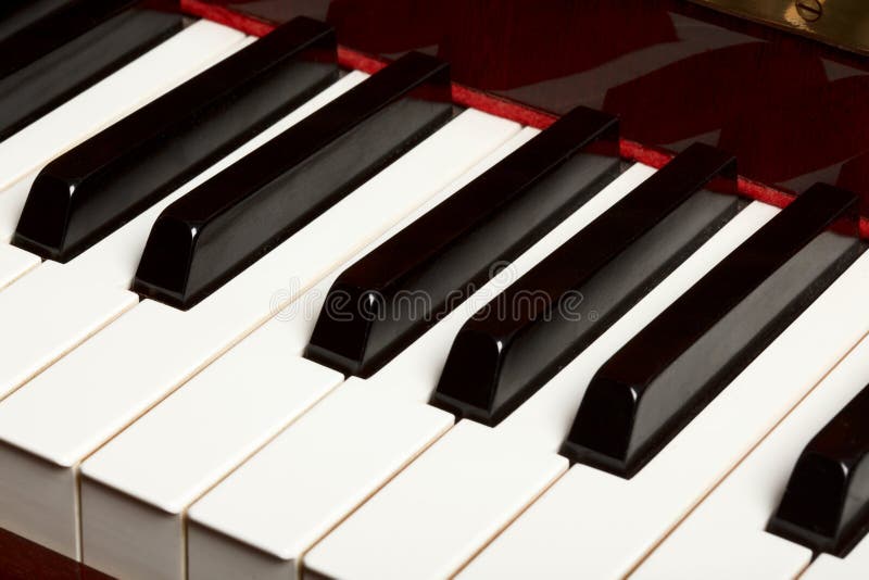 Piano keyboard stock photo. Image of button, piano, closeup 8215274