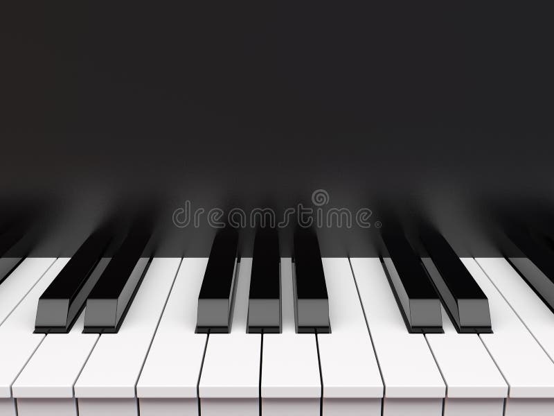 Piano keyboard stock illustration. Illustration of piano 69623798