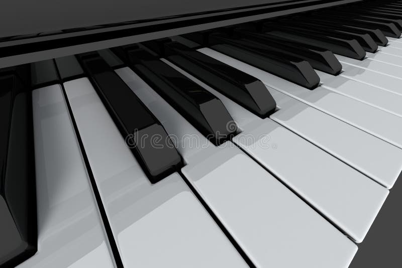 Piano keys