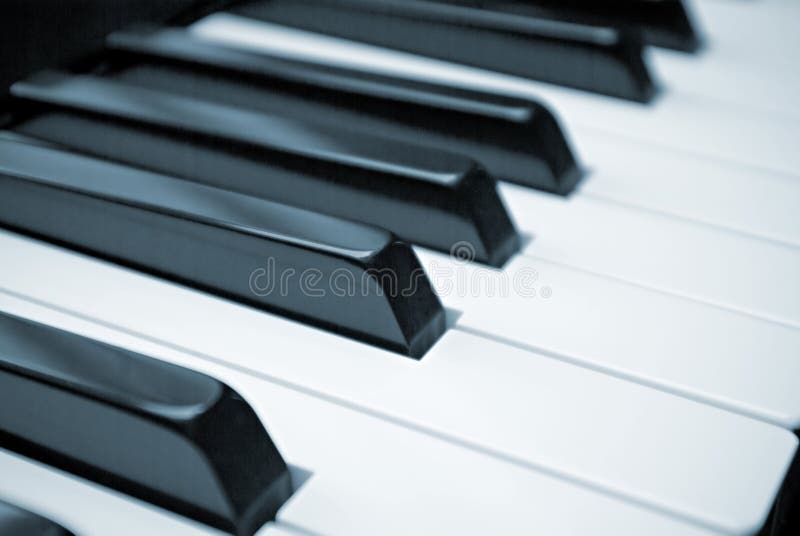 Piano keys royalty free stock images