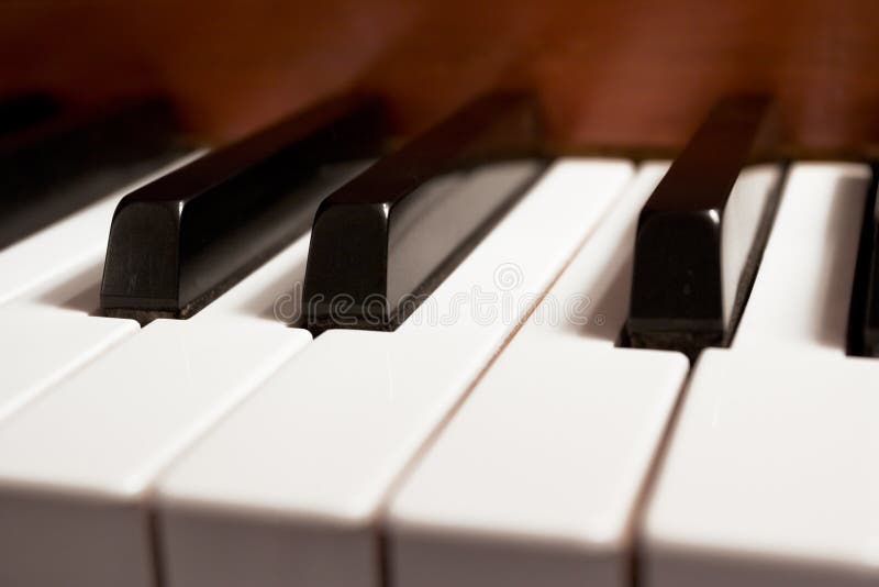 Piano Keys stock image. Image of house, close, macro, instruments 630757
