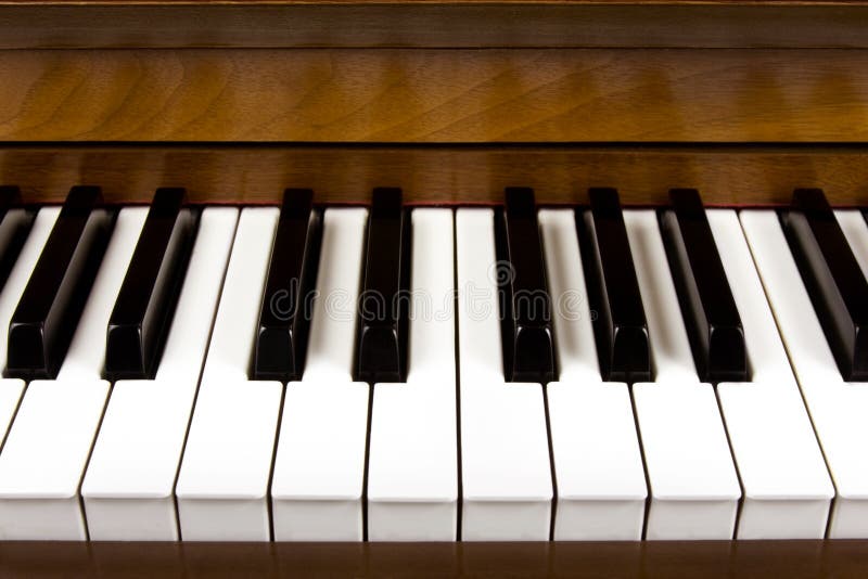 Piano Keys stock photo. Image of note, closeup, music 8938054