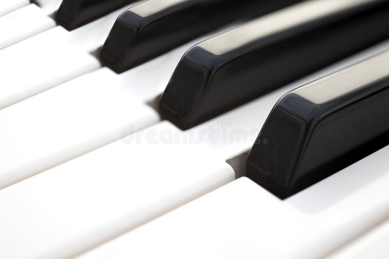 Piano keys royalty free stock photography
