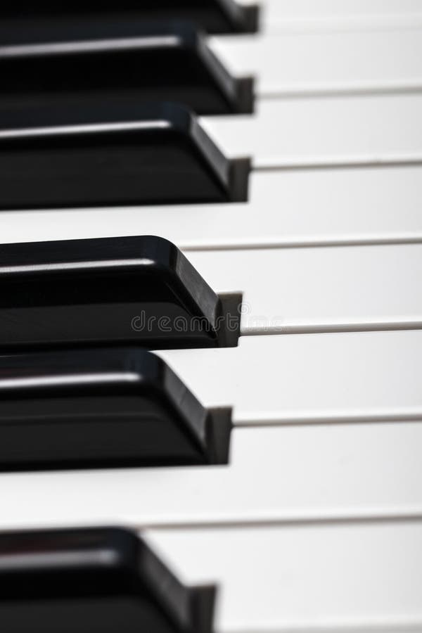Piano Keys. Cool Illustration for Creative Design Stock Image - Image