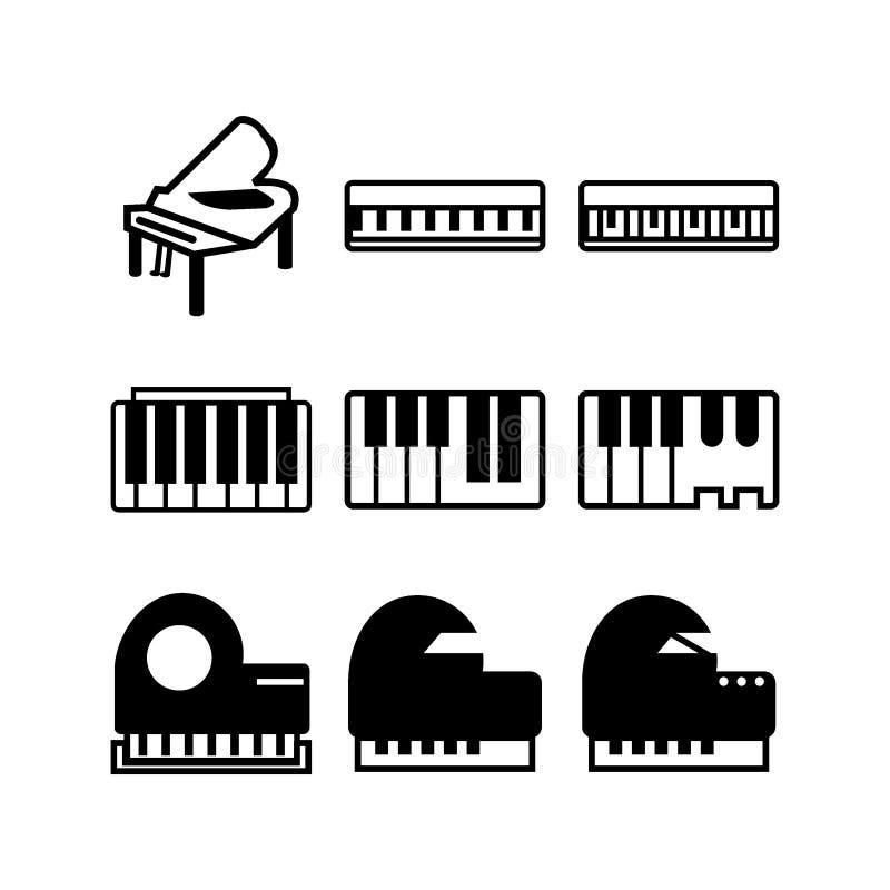 Piano icon or logo isolated sign symbol vector illustration - Collection of high quality black style vector icons. Piano icon or logo isolated sign symbol vector illustration - Collection of high quality black style vector icons