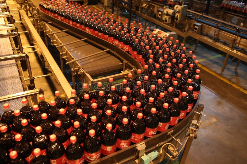 Pianta di Coca-Cola a St Petersburg