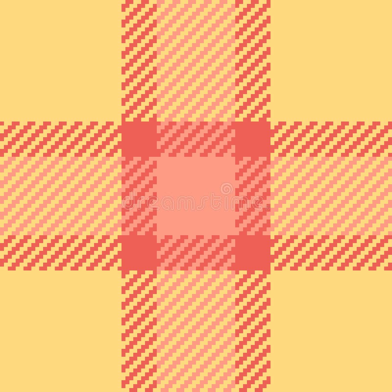 Piastra di corallo vibrante e giallo pallido. Ideale per sfondi o imballaggi per siti web di design tessile. Questo allegro illustrazione vettoriale