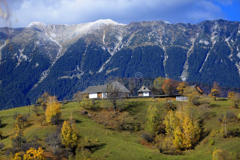 Piatra Craiului Mountains in Romania