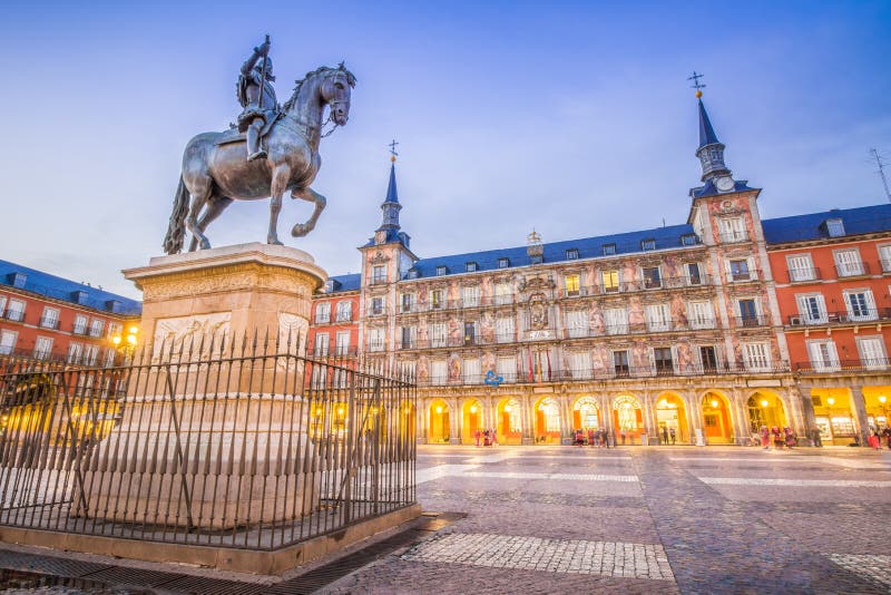 Piazza-Bürgermeister von Madrid