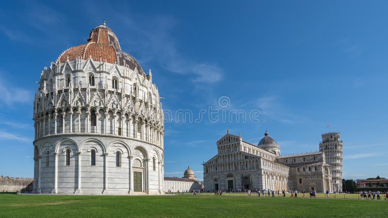 Piazza dei Miracoli in Pisa, Italy