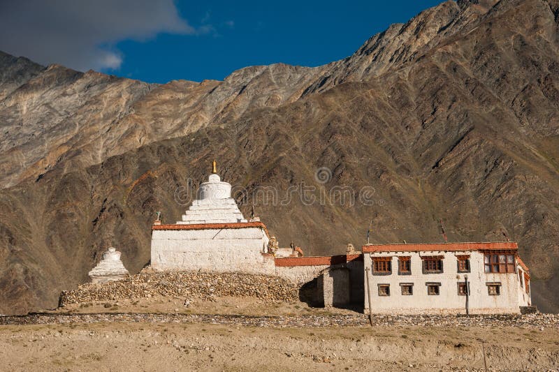 Pibiting Gompa, Padum, Zanskar valley, north India stock images
