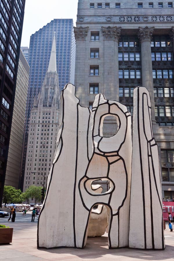 Picasso At Daley Plaza Chicago Editorial Stock Image Image of statue
