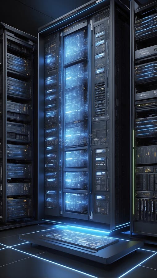 Picco dell'evoluzione dei dati : quantumquoziente scomposto. generazione di aiuti illustrazione di stock