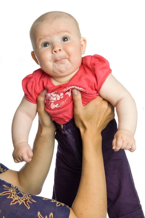 Piccolo bambino fotografia stock. Immagine di mano, amore 11028298
