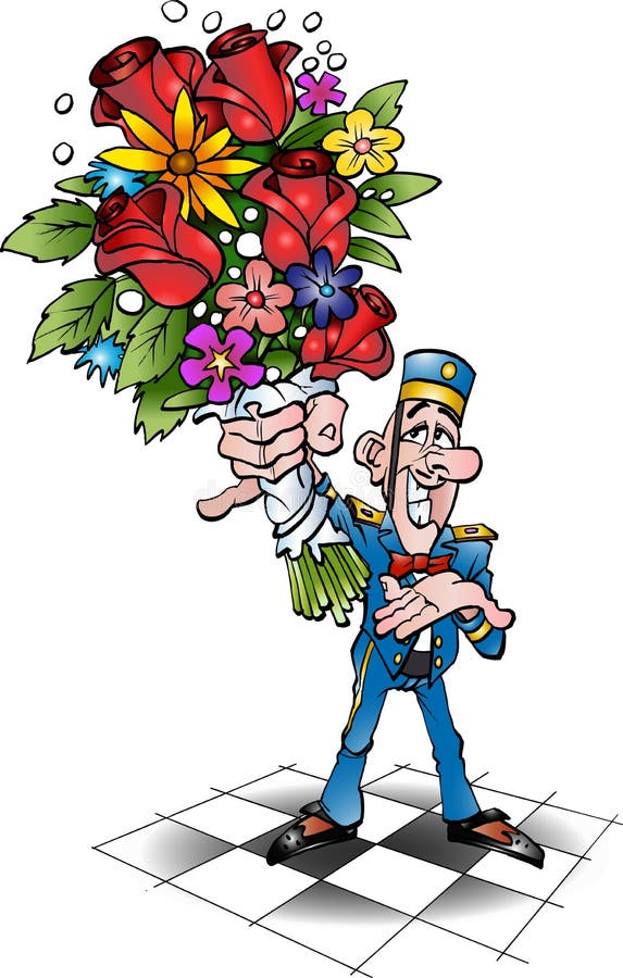 A piccolo with flowers stock vector. Illustration of gift 62947251