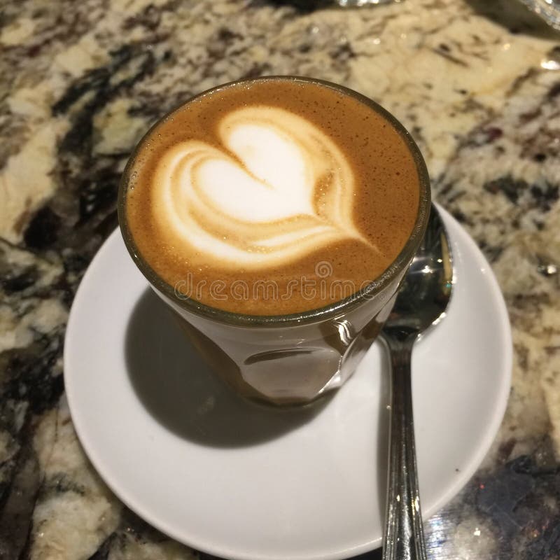 Piccolo Latte στοκ φωτογραφίες
