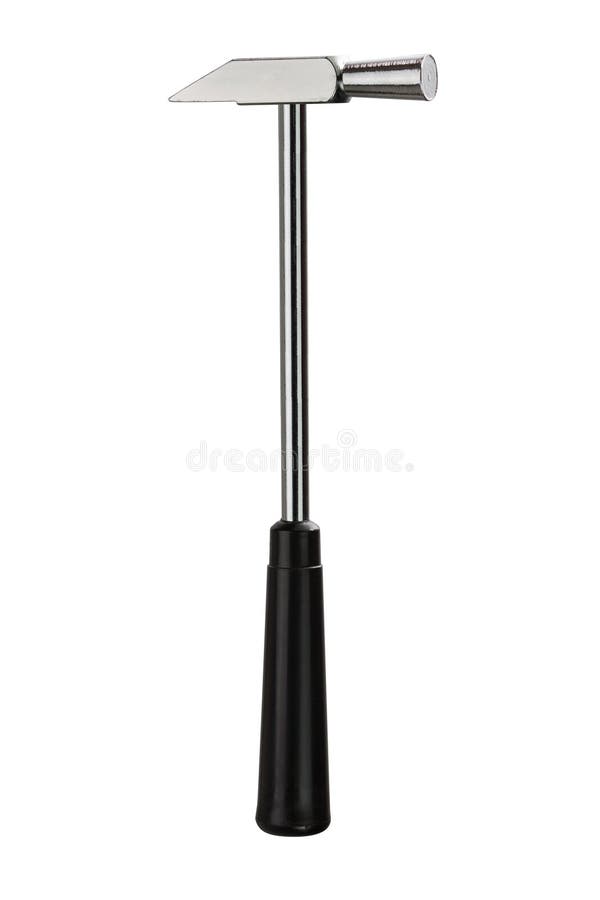 Piccolo Martello Del Metallo Con La Maniglia Di Plastica Fotografia - Foto 9