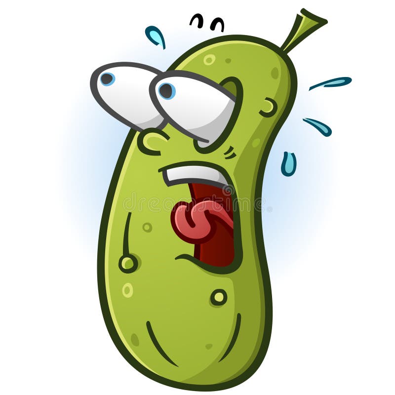 Pickle Startled Cartoon Character with Bug Eyes Stock Vector - Illustration of food, gherkin: 142171900 Pickle Startled Cartoon Character with Bug Eyes Stock Vector - Illustration of food, gherkin: 142171900