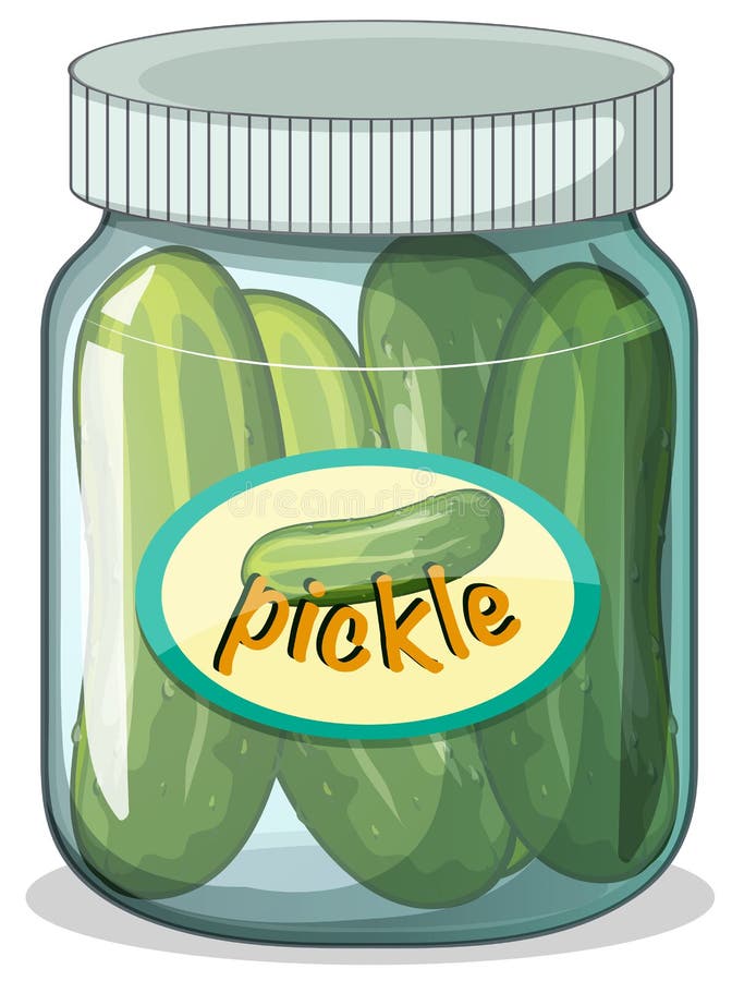 Pickle stock vector. Illustration of cartoon, food, diet - 48932647