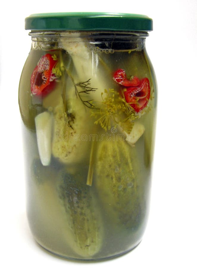 Pickled cucumbers