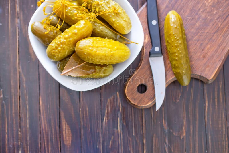 Pickled cucumbers stock photo. Image of health, closeup 38098006