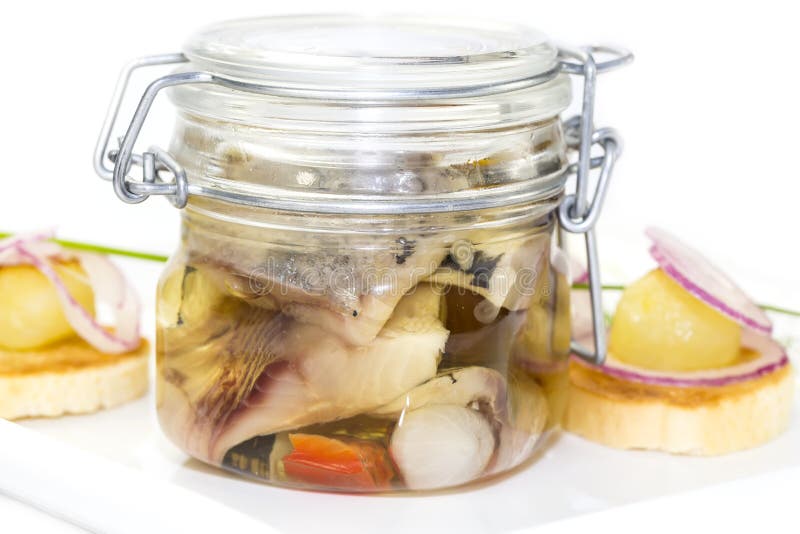 Pickled herring stock photo. Image of diet, bismarck 36361144