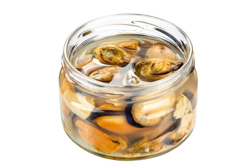 Pickled Cockles On A Cocktail Stick Stock Image Image of crustacean