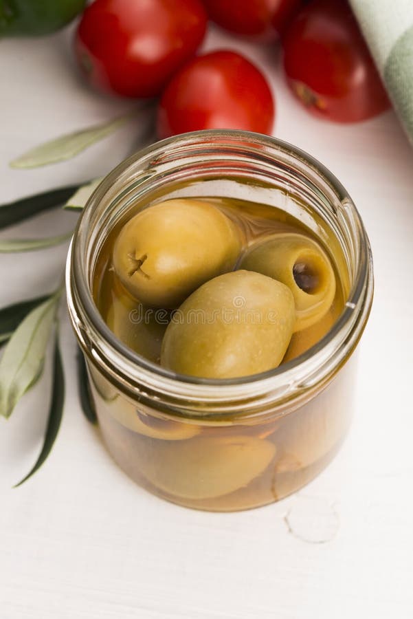 Pickled olives stock photo. Image of ingredient, conserve 56915258