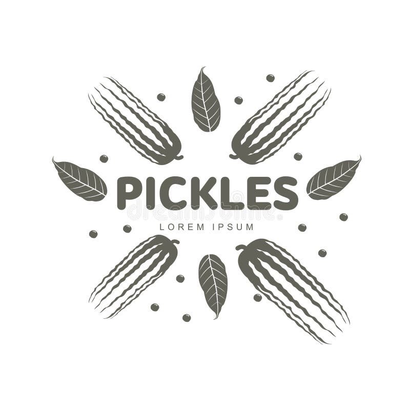 Pickles Vegetables Logo Stock Photos and Images - 123RF