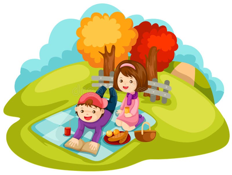 Picknick lizenzfreie abbildung Picknick lizenzfreie abbildung