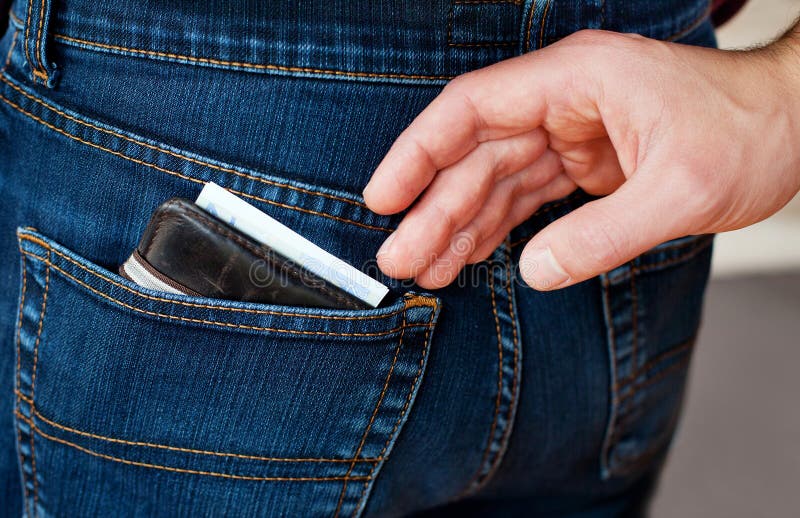 Pickpocket stock photography