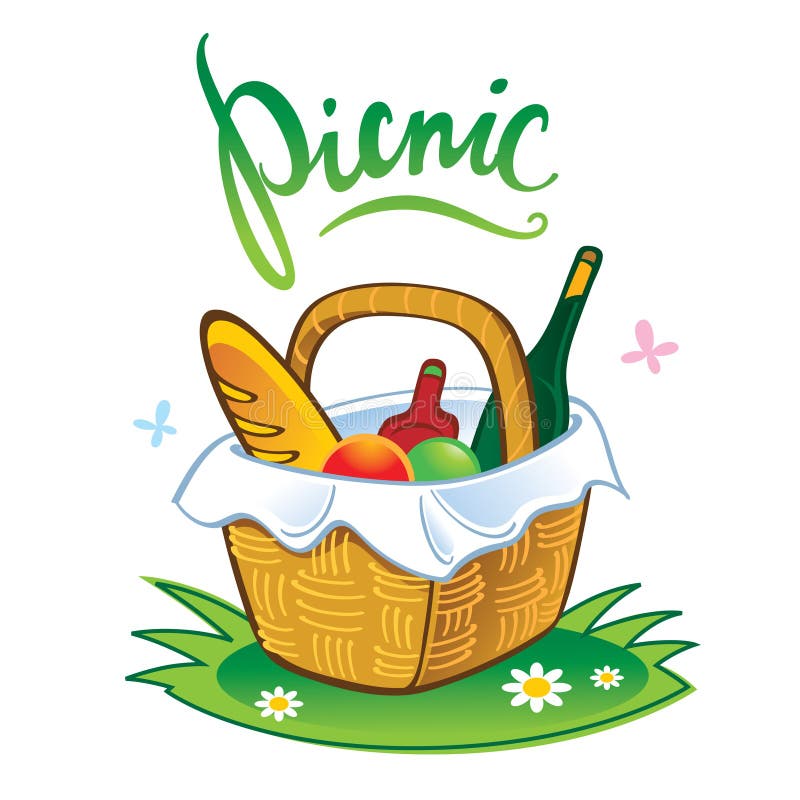 Picnic Season stock illustration. Illustration of background 1941419