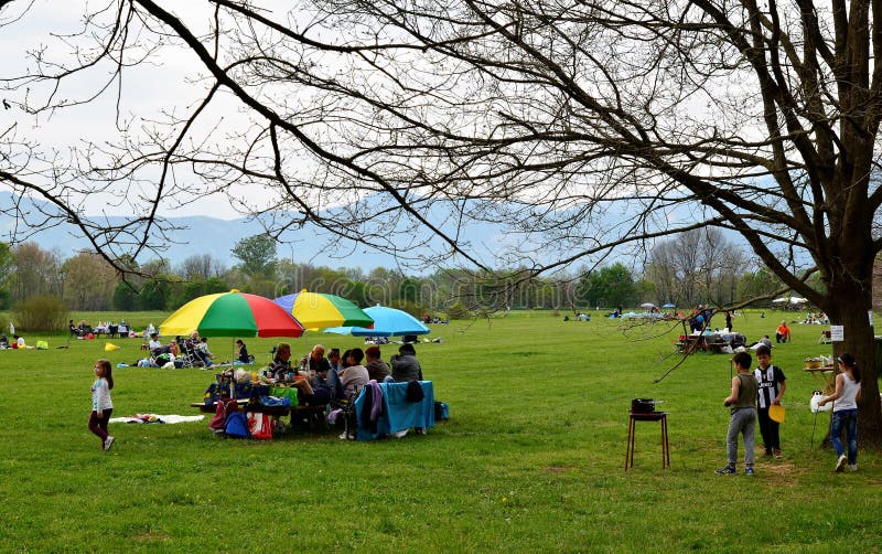 Picnic al parco immagine stock libera da diritti Picnic al parco immagine stock libera da diritti