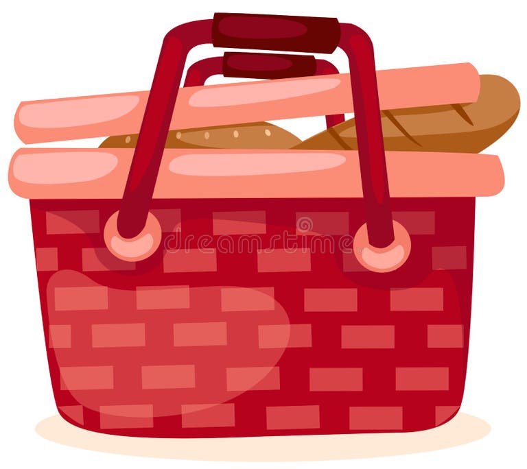 Picnic Basket Drawing Stock Illustrations 1,562 Picnic Basket Drawing