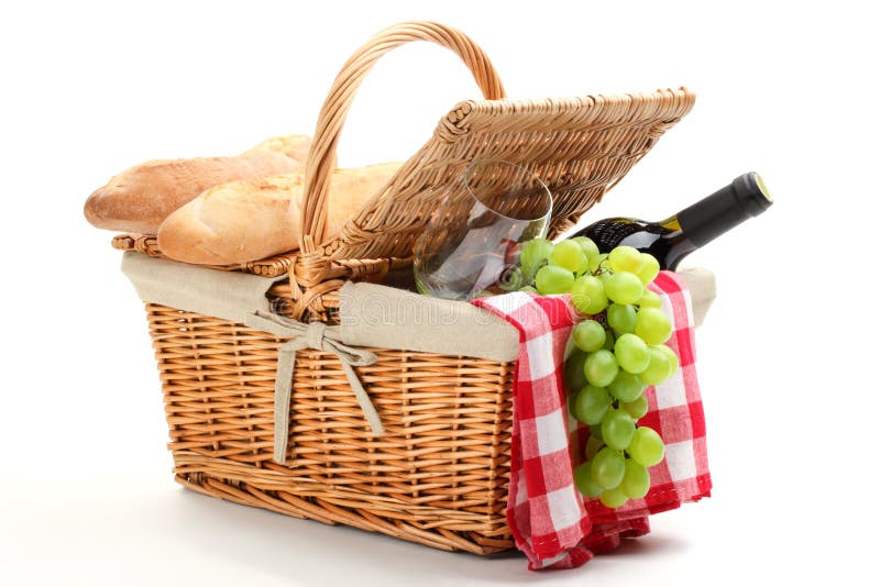 Picnic basket stock photography Picnic basket stock photography