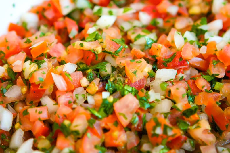 Pico de Gallo świeże zdjęcia stock