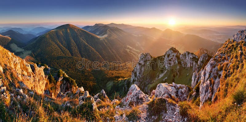Pico de montaña de Eslovaquia Rozsutec imagenes de archivo Pico de montaña de Eslovaquia Rozsutec imagenes de archivo