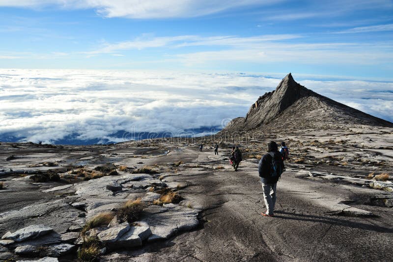 Pico sul, montagem Kinabalu
