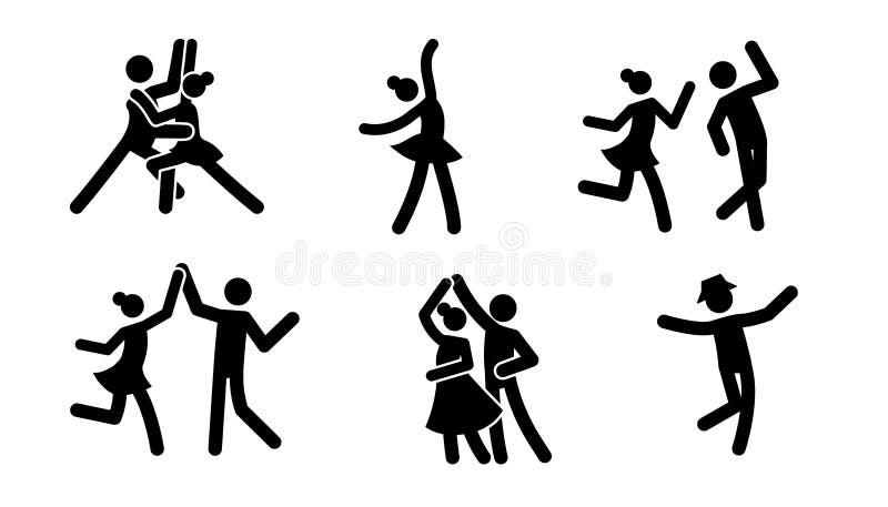 Ballet, Dance, Dancing, Stickman, Stick Figure - Dancing Stick