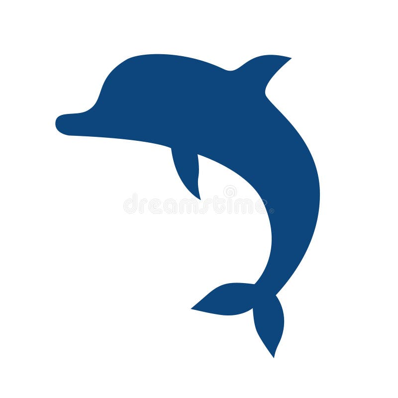 Pictogram het springen dolfijn Blauwe die symbooldolfijn op witte achtergrond wordt geïsoleerd Embleemmalplaatje Tekendolfijn Ove stock illustratie Pictogram het springen dolfijn Blauwe die symbooldolfijn op witte achtergrond wordt geïsoleerd Embleemmalplaatje Tekendolfijn Ove stock illustratie